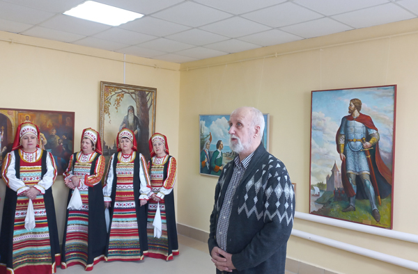 В жуковской галерее «Вдохновение» проходит выставка Владимира Волкова