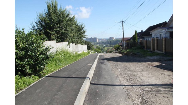 В конце июля  завершится  капремонт дороги по переулку 1-му Городищенскому
