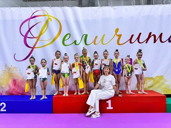 Жуковские гимнастки привезли россыпь медалей из столицы