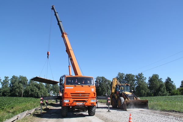 Капитально ремонтируют участок автодороги «Брянск-Смоленск»-Теменичи
