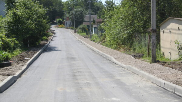 В Брянске ремонтируют Деснинский спуск