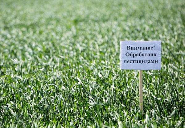 ООО «Овстуг-2» информирует об обработке сельхозкультур пестицидами