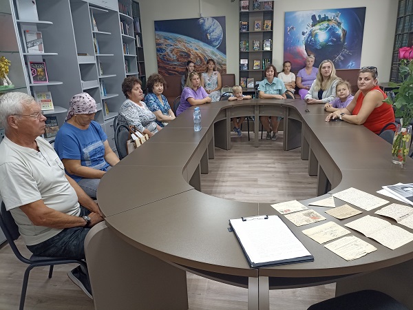 В Жуковской библиотеке состоялась встреча с родственниками погибших героев