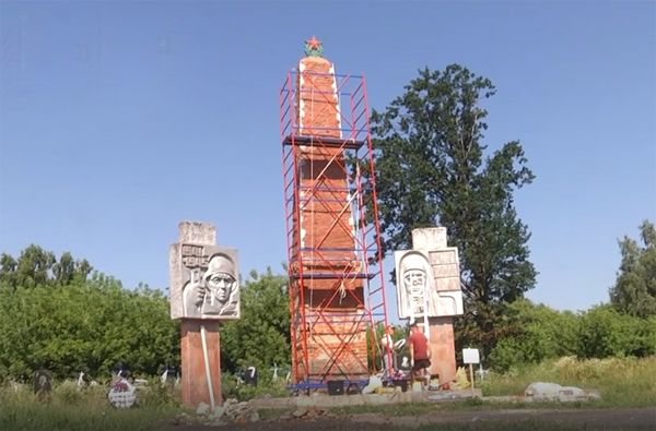 В Стародубском округе благоустраивают общественные территории