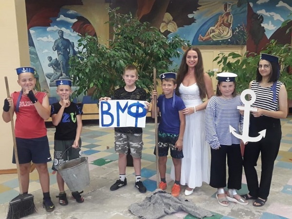 В Орловском СДК провели мероприятия, посвященные Дню ВМФ