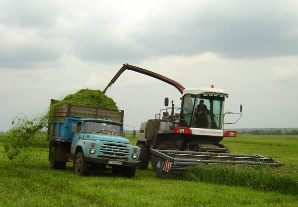 Уборочная страда в Жуковском округе набирает обороты