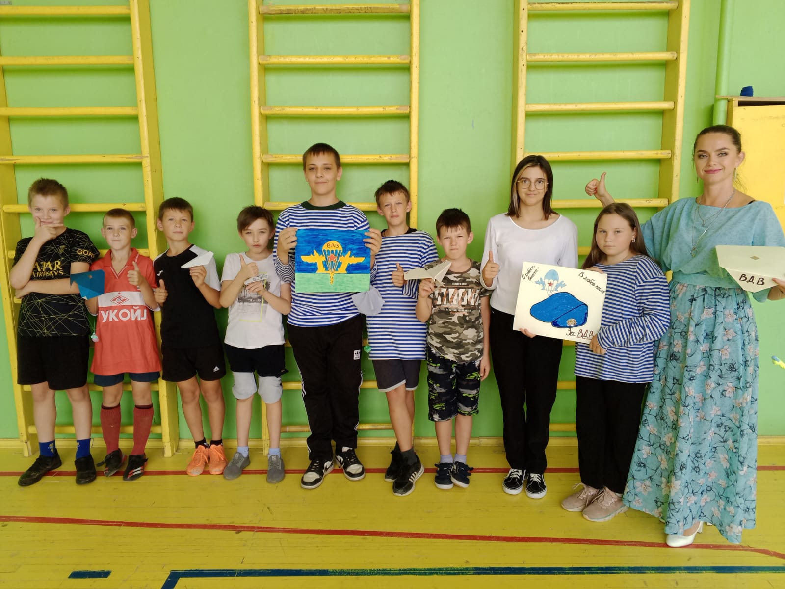 В Орловском СДК прошли мероприятия, посвященные Дню ВДВ