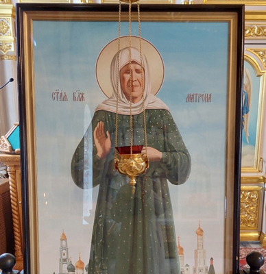 В Жуковку прибывают мощи Святой Матроны Московской