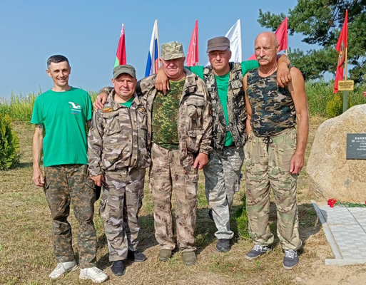 Жуковские поисковики принимают участие в Вахте памяти на Гомельщине