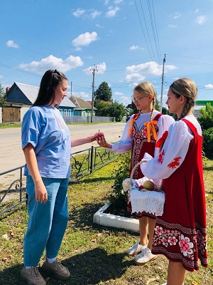 В Ржанице прошла акция, посвященная празднику Яблочный Спас