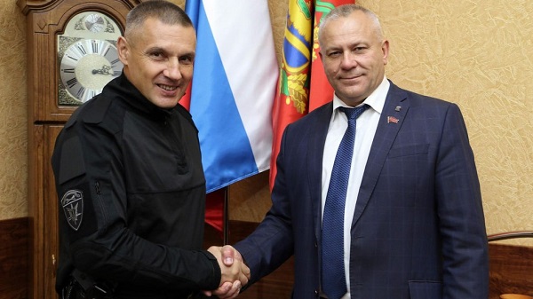 Спикер Брянской областной  встретился с Героем России Андреем Фроленковым