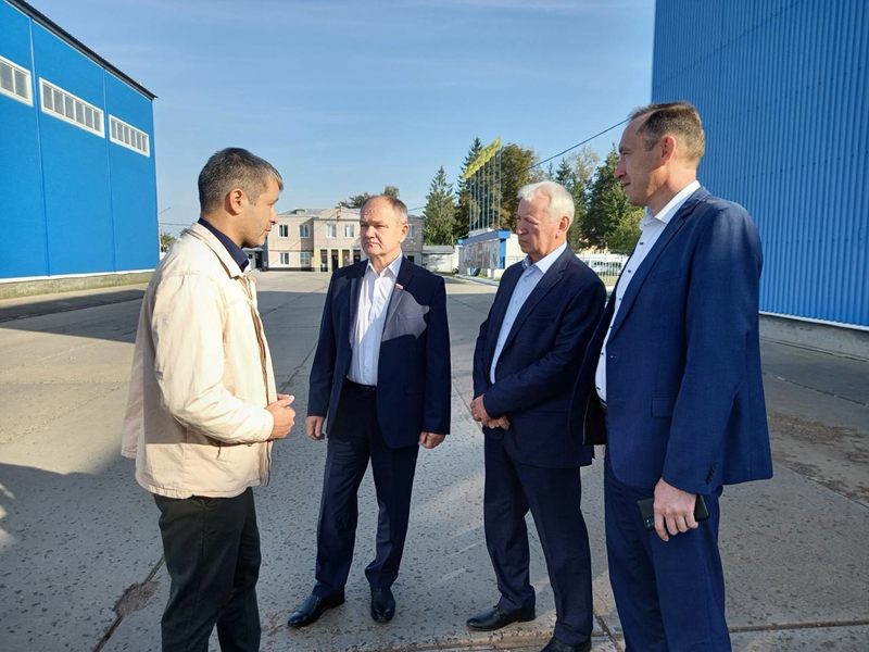 Депутат Госдумы Николай Щеглов посетил Жуковский веломотозавод