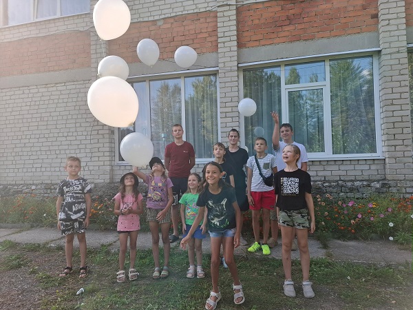 В Ходиловичах прошла акция «Белый шар»