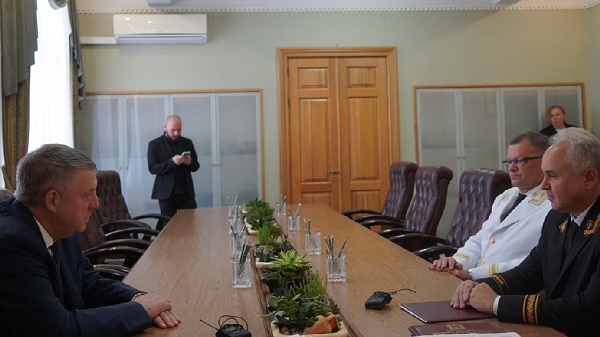 Александр Богомаз встретился с председателем Первого кассационного суда общей юрисдикции Сергеем Шараевым