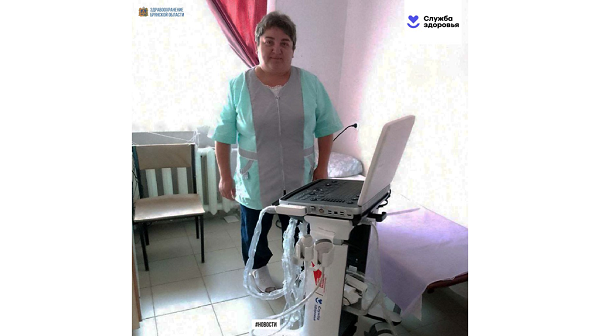 В суражской ЦРБ Брянщины установили новый УЗИ-аппарат