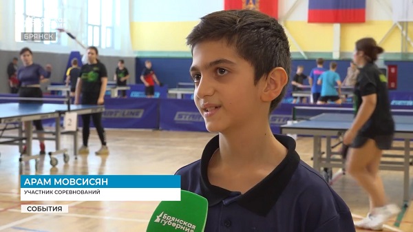 Олег Матыцин встретился с юными брянскими спортсменами