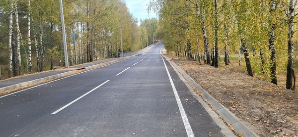 В Выгоничском районе  капитально отремонтирован участок автодороги