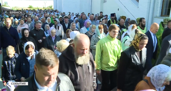 В Брянске почтили память преподобного Олега Брянского и Собора Брянских святых