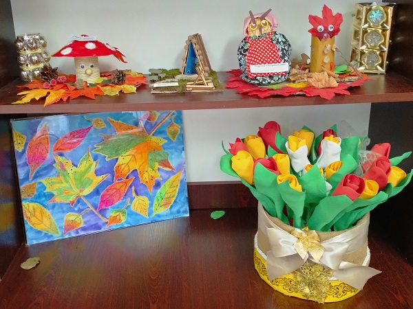 Выставка «Осенняя фантазия» проходит в Орловском СДК