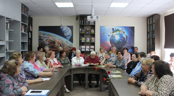 В Жуковской библиотеке отметили День пожилого человека