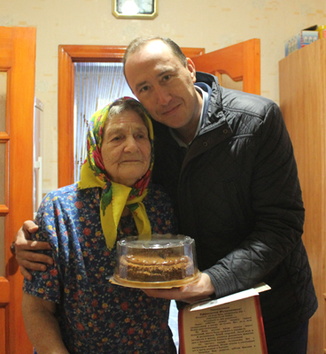 Жительница Жуковского округа празднует 95-летний юбилей