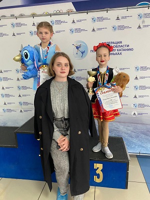 Жуковские фигуристки стали победителями и призерами областного фестиваля