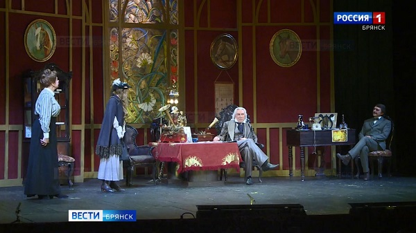 В Брянском театре драмы проходят гастрольные спектакли  МХАТА