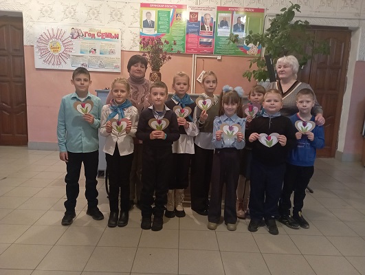 Мастер-класс «Сердечко для мамочки» прошел в Шамордино