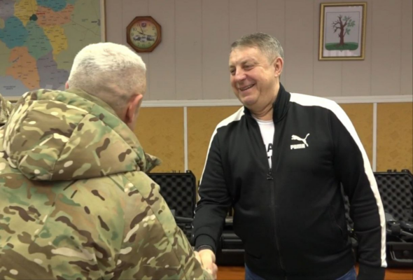 Оборудование, необходимое  для защиты  границ и жителей Брянского региона, передали группировке «Брянск»