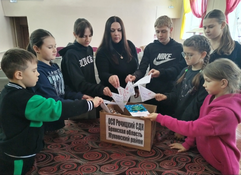 Речица присоединилась к Всероссийской акции «Новогоднее письмо солдату»