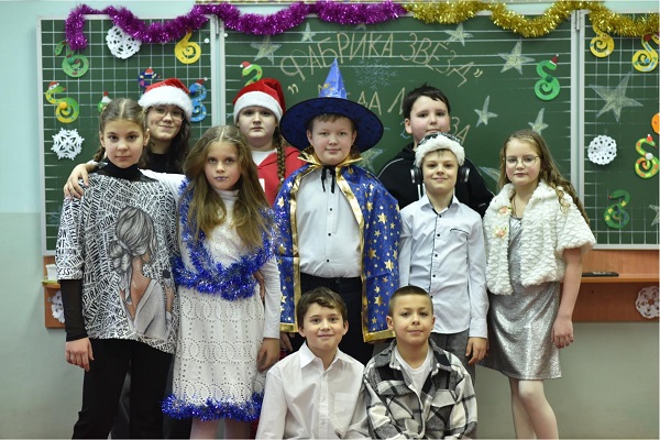 У жуковских лицеистов прошел  новогодний утренник