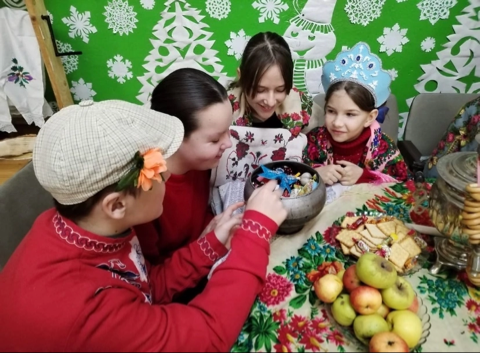 В Речицком СДК прошли посиделки «Крещенский вечерок»