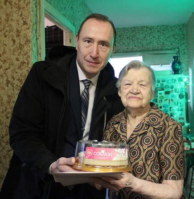 95-летие со дня рождения празднует жительница Жуковки