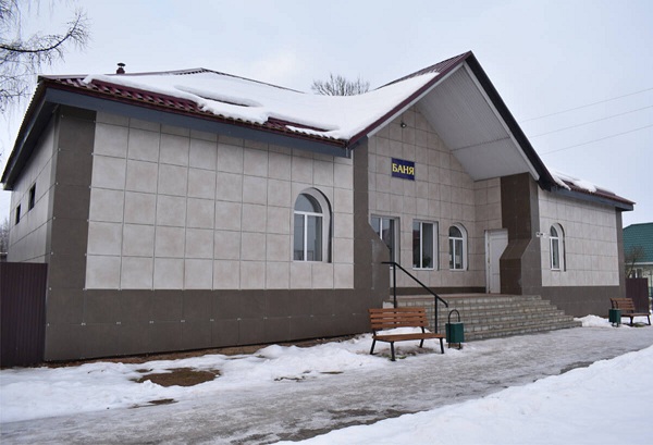 В Клетне получила новый облик городская баня