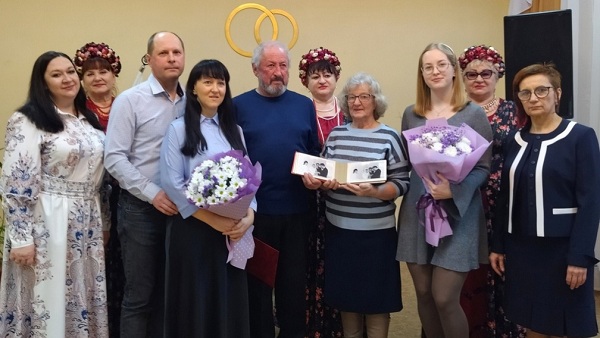 Отметили 50-летие совместной жизни супруги Степченко из Унечского района