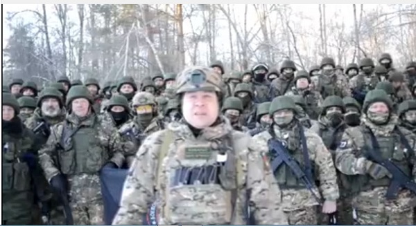 Поздравление от 1-го стрелкового батальона опубликовал «БАРС-Брянск»