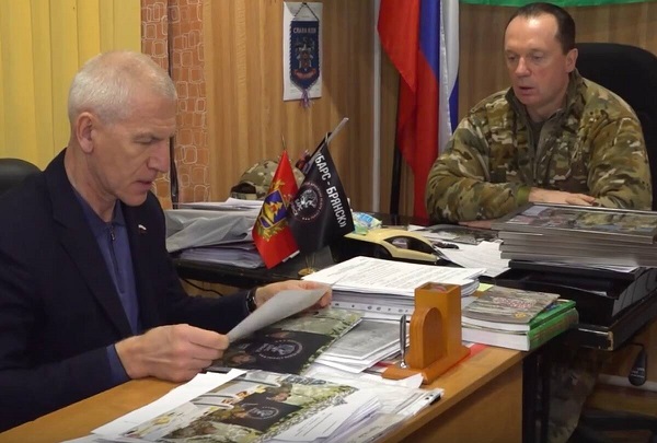 Депутат Госдумы Олег Матыцин посетил взводно-опорный пункт «БАРС-Брянск»