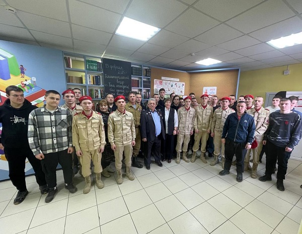 В Жуковской библиотеке прошла встреча, посвященная воинам-афганцам