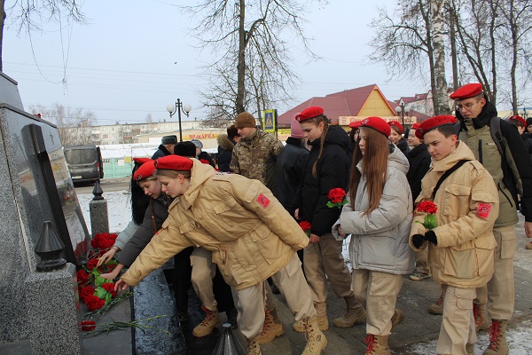Сегодня в Жуковке чествовали воинов-интернационалистов