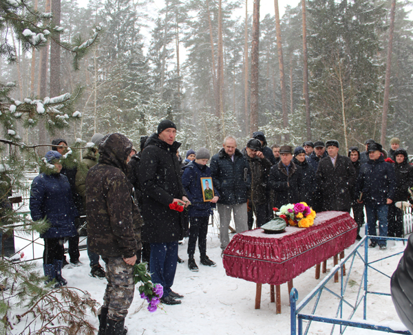 В Ржанице простились в участником СВО