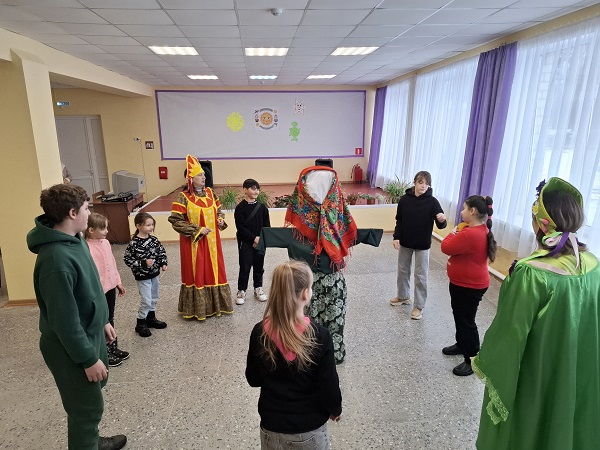 В Ходиловичах прошли «По следам Масленицы»