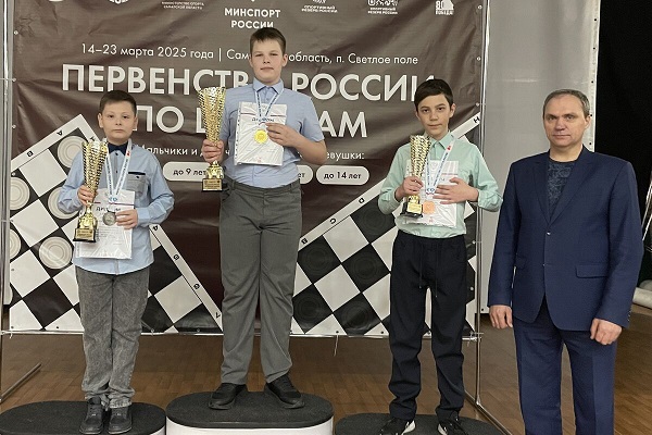 Жуковчанин Илья Мглинец занял второе место на Первенстве России по русским шашкам