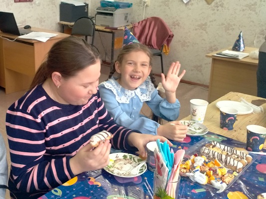 В Орловском СДК отметили день рождения юной участницы художественной самодеятельности