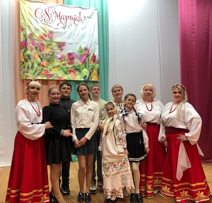 Концерт, посвященный 8 Марта, прошел в Речицком СДК