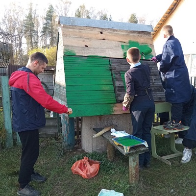Троснянские школьники реализовали социальный проект «Там, где колодец, там жизнь!»