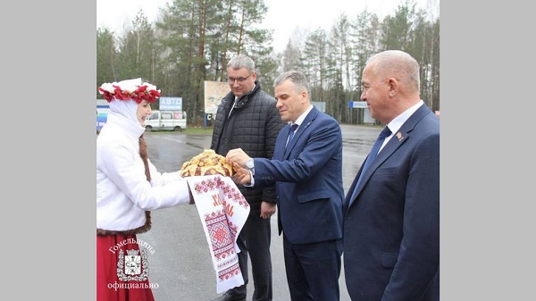 Брянская делегация прибыла в Гомельскую область
