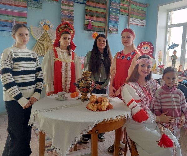 В Орловском СДК совершили путешествие в старину