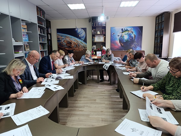 Жуковский округ присоединился к акции «Диктант Победы»