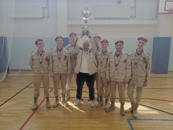 В областной Спартакиаде допризывной молодежи жуковчане стали вторыми