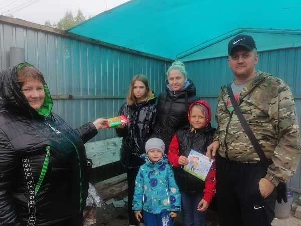 В Шамордино прошла акция «День супружеской любви и семейного счастья»